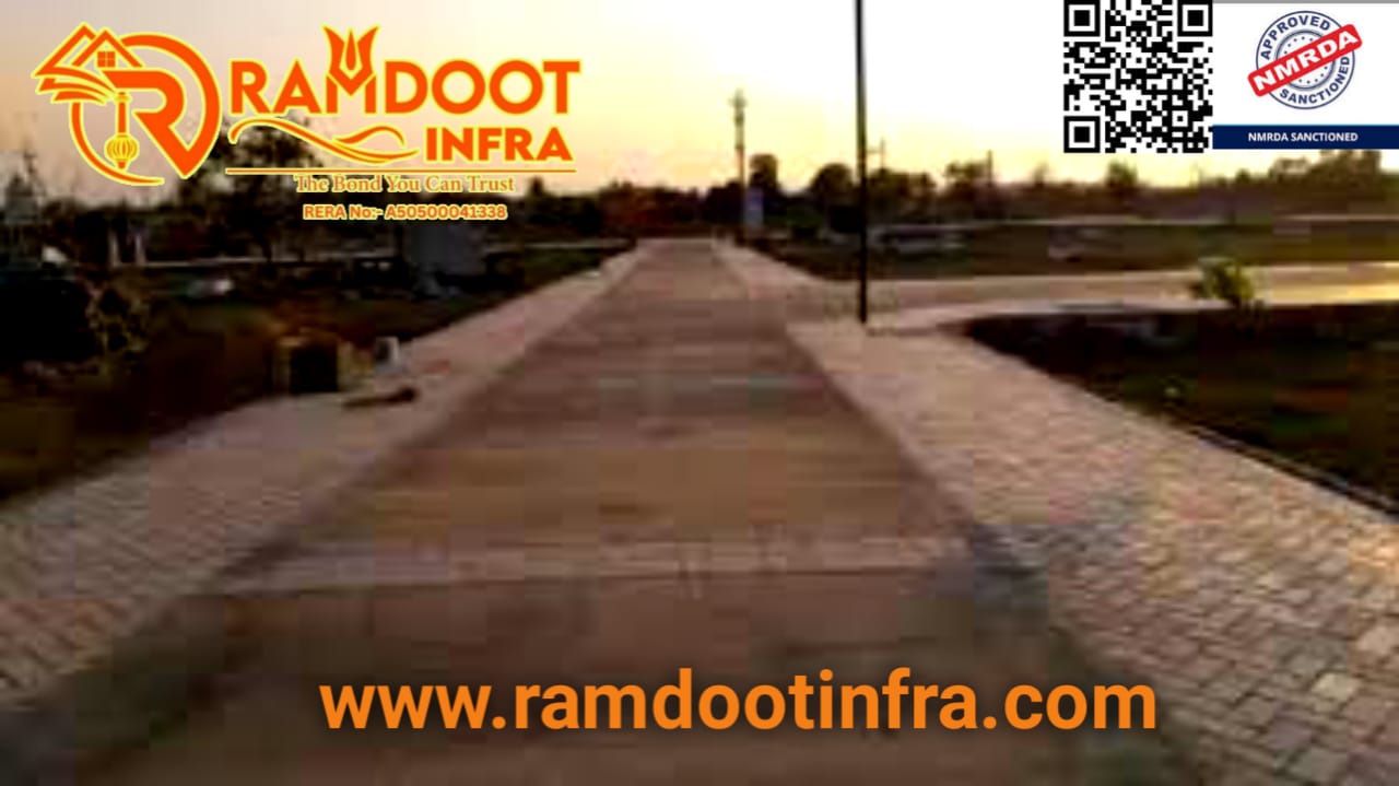 Eco-friendly 95 residential plots at Ramdoot Green Valley Wadi Nagpur delivered 2022 with lush greenery and modern amenities